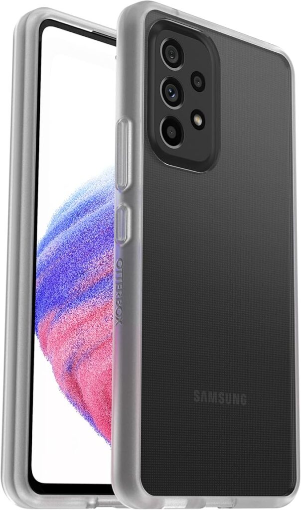 OtterBox Samsung Galaxy A53 5G Prefix Series Case - Clear, Ultra-Thin, Pocket-Friendly, Raised Edges Protect Camera & Screen, Wireless Charging Compatible